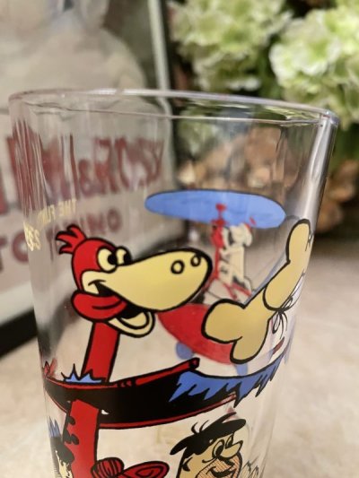 画像3: Hanna Barbera Flintstones Pepsi Family  Glass   / レア！！ フリントストーンズ、ファミリーグラス
