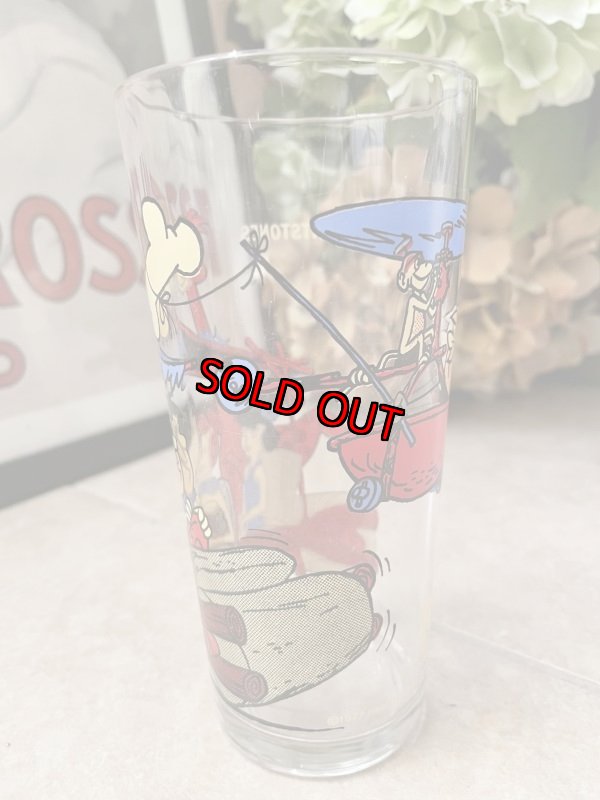 画像3: Hanna Barbera Flintstones Pepsi Family  Glass   / レア！！ フリントストーンズ、ファミリーグラス (3)