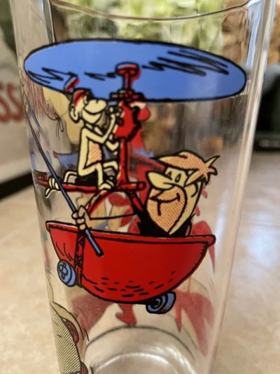 画像2: Hanna Barbera Flintstones Pepsi Family  Glass   / レア！！ フリントストーンズ、ファミリーグラス