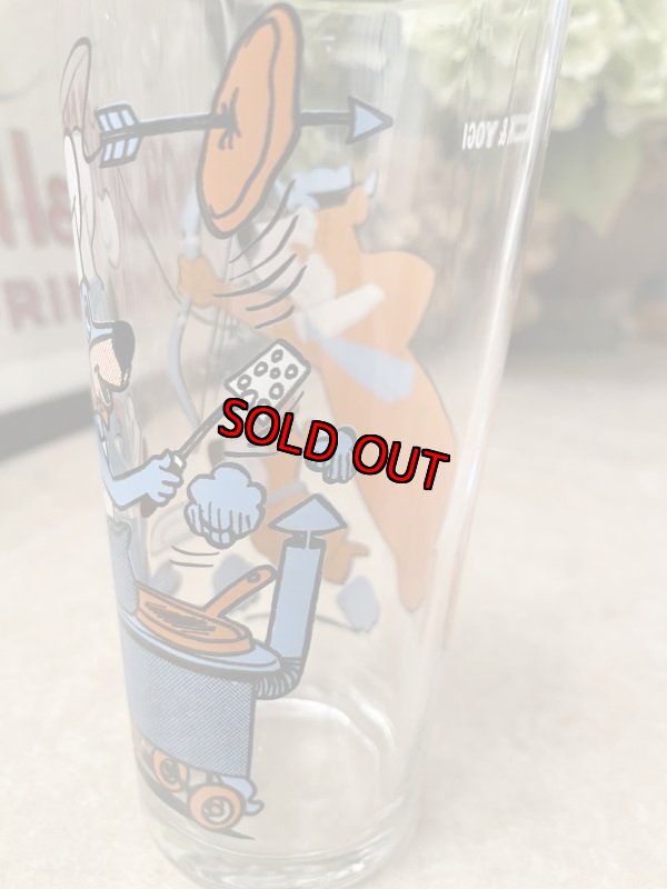 画像7: Hanna Barbera Yogi Bear & Huckleberry Hound Pepsi Glass 1977 (A) / レア!! ハンナ・バーベラのヨギベア & ハックルベリーハウンド ペプシ グラス (7)
