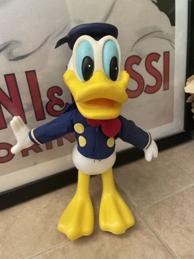 画像1: Disney DAKIN Donald Duck Doll with Louie figure set of 2 70‘s / ディズニーのDakin社　ドナルドダック　ドール　ルーイフィギュア