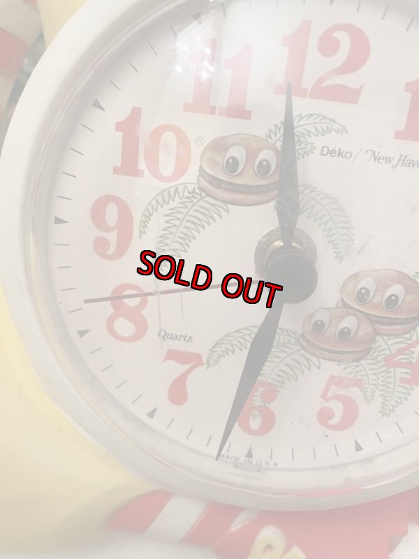 画像7: McDonalds Ronald  Plastic Wall Clock / マクドナルド、ロナルドのプラスチック製、壁時計　ウォールクロック (7)