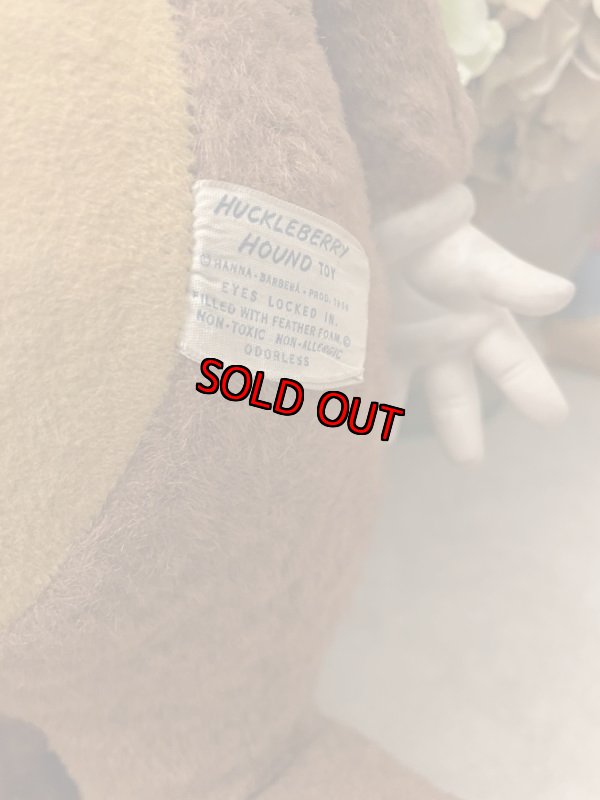 画像3: Hanna Barbera Yogi Bear Knickerbockers Rubber Face Plush Doll 1959 (B ) / ハンナバーベラ　ヨギベア ニッカーボッカー ラバーフェイスぬいぐるみ　 (3)