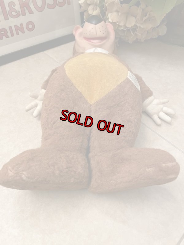 画像9: Hanna Barbera Yogi Bear Knickerbockers Rubber Face Plush Doll 1959 (B ) / ハンナバーベラ　ヨギベア ニッカーボッカー ラバーフェイスぬいぐるみ　 (9)