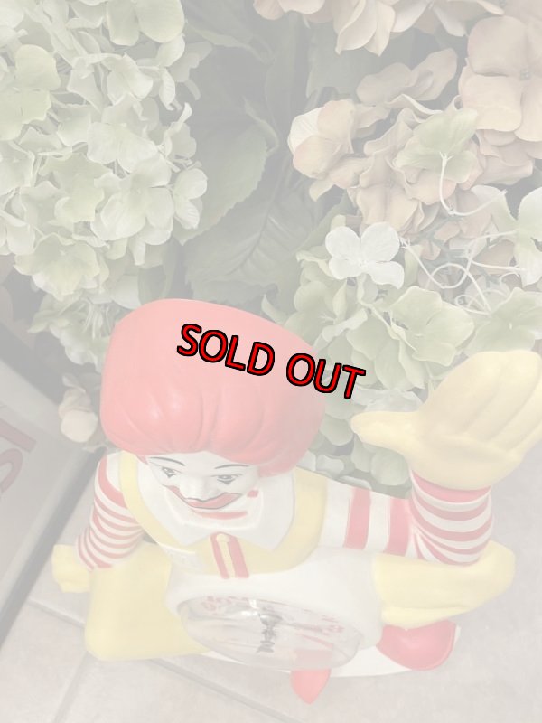 画像9: McDonalds Ronald  Plastic Wall Clock / マクドナルド、ロナルドのプラスチック製、壁時計　ウォールクロック (9)