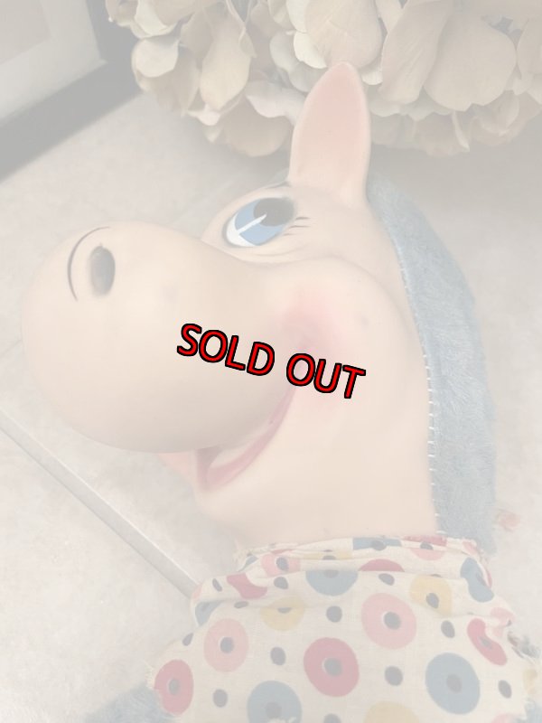 画像8: Hanna Barbera Quick Draw McGraw knickerbocker Rubber face Doll / ハンナバーベラ 早撃ちマック ニッカーボッカー社 ラバーフェイス ドール (8)