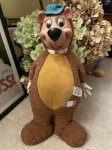 画像1: Hanna Barbera Yogi Bear Knickerbockers Rubber Face Plush Doll 1959 (B ) / ハンナバーベラ　ヨギベア ニッカーボッカー ラバーフェイスぬいぐるみ　 (1)