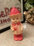 画像1: Fire fighter Sun Rubber Vinyl Squeak Doll (A) / 消防士　サンラバー　ソフビ、ラバードール　 (1)