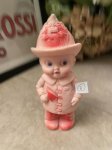 画像1: Fire fighter Sun Rubber Vinyl Squeak Doll (B) / 消防士　サンラバー　ソフビ、ラバードール　 (1)