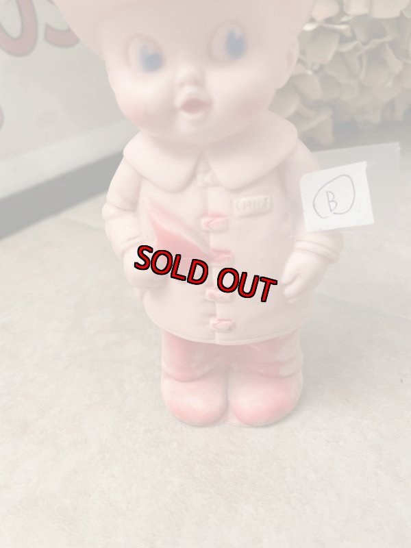 画像3: Fire fighter Sun Rubber Vinyl Squeak Doll (B) / 消防士　サンラバー　ソフビ、ラバードール　 (3)