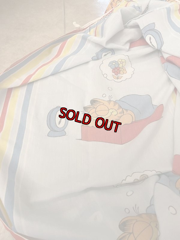 画像5: Garfield the Cat Bedtime box sheet 1978 / ガーフィールド ベッドタイム ボックスシーツ (5)