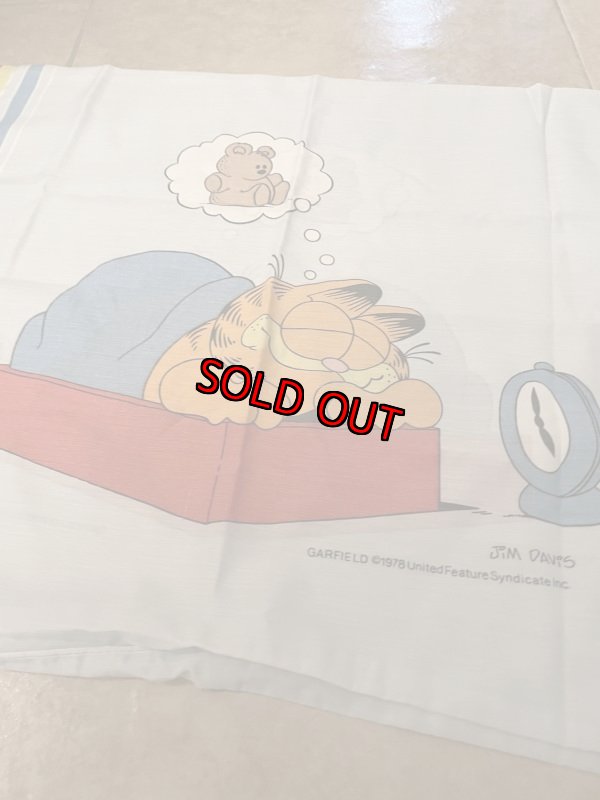 画像3: Garfield the Cat Bedtime Pillowcase 1978 / ガーフィールド　ベッドタイム  ピローケース (3)