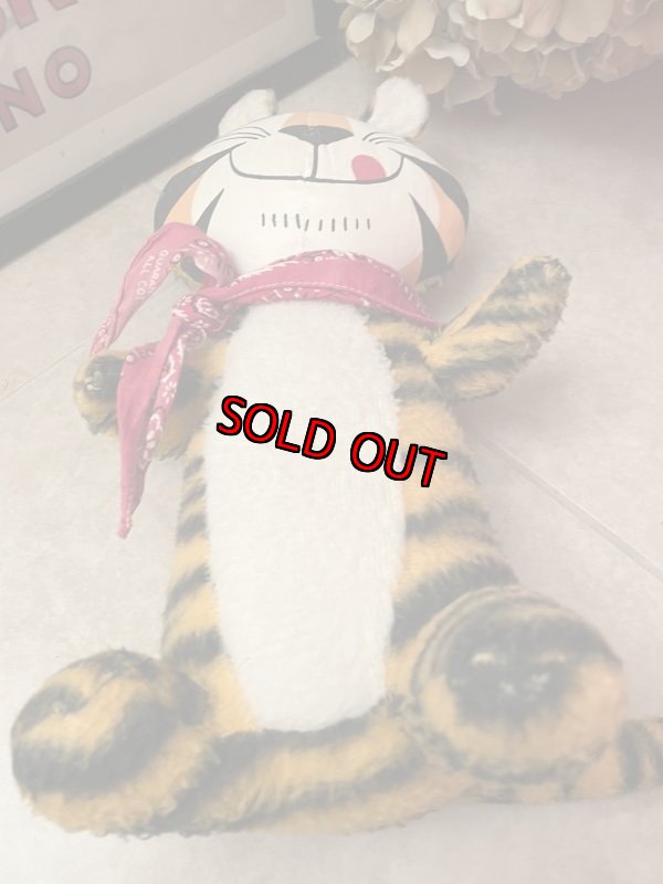 画像7: Tony The Tiger Kelloggs Frosted Cereal Pillow Plush Doll 70‘s (C) / ケロッグ トニーザタイガーのピロードール、ぬいぐるみ (7)