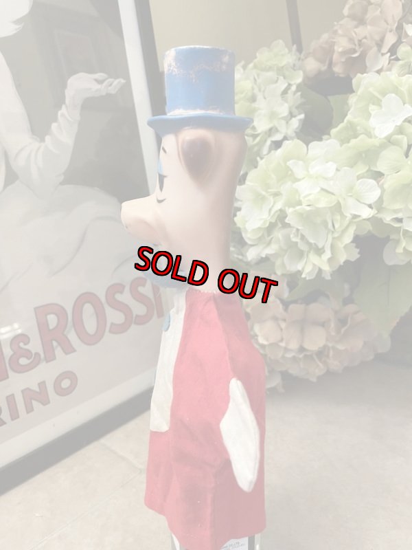 画像3: Huckleberry Hound Hand  puppet  Rubber Face /  ハックルベリーハウンド ハンナバーベラ ハンドパペット ラバーフェイス (3)