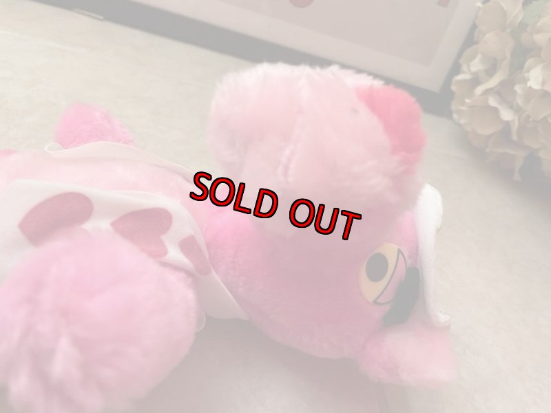 画像7: Pink Panther Stuffed Plush Doll Love You Hat / ピンクパンサーぬいぐるみ ラブユー帽子 (7)