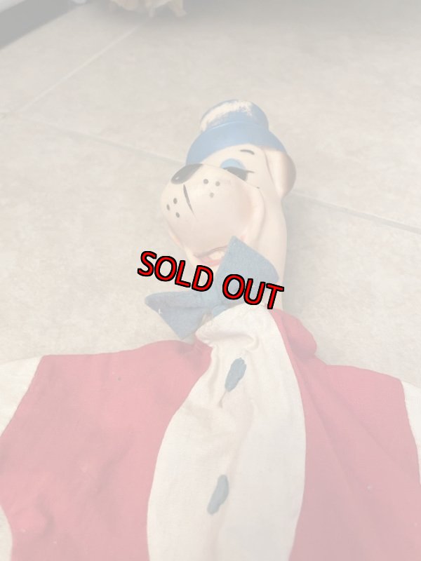 画像9: Huckleberry Hound Hand  puppet  Rubber Face /  ハックルベリーハウンド ハンナバーベラ ハンドパペット ラバーフェイス (9)