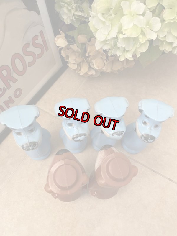 画像3: Huckleberry Hound & Yogi Bear Bowling Pin set of 6  / ハックルベリーハウンド&ヨギベア　ボーリングピン6本セット (3)