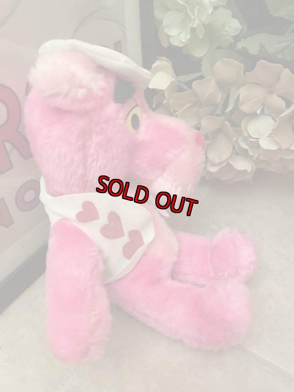 画像5: Pink Panther Stuffed Plush Doll Love You Hat / ピンクパンサーぬいぐるみ ラブユー帽子 (5)