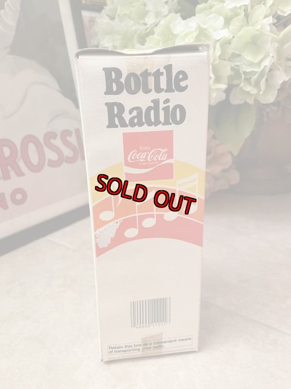 画像2: Coca Cola Bottle style radio with Box  / コカコーラ 箱入りボトル型ラジオ 未使用 (2)