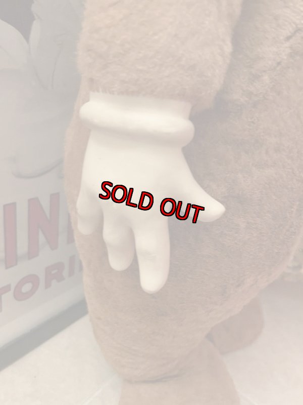 画像8: Hanna Barbera Yogi Bear 70cm Large Knickerbockers Rubber Face & Hands Plush Doll / ヨギベア 大きいニッカーボッカー ラバーフェイスぬいぐるみ　 (8)