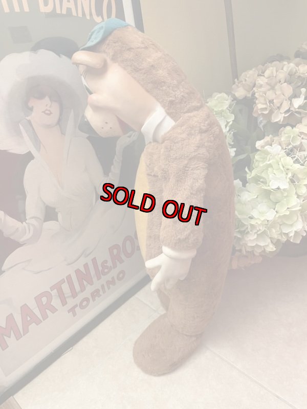 画像4: Hanna Barbera Yogi Bear 70cm Large Knickerbockers Rubber Face & Hands Plush Doll / ヨギベア 大きいニッカーボッカー ラバーフェイスぬいぐるみ　 (4)