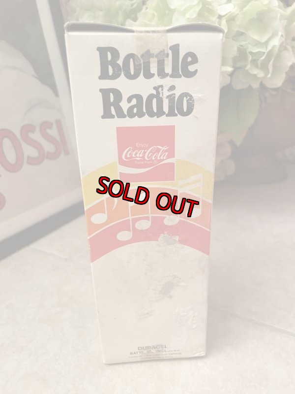 画像4: Coca Cola Bottle style radio with Box  / コカコーラ 箱入りボトル型ラジオ 未使用 (4)
