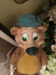 画像3: Hanna Barbera Yogi Bear 70cm Large Knickerbockers Rubber Face & Hands Plush Doll / ヨギベア 大きいニッカーボッカー ラバーフェイスぬいぐるみ　 (3)
