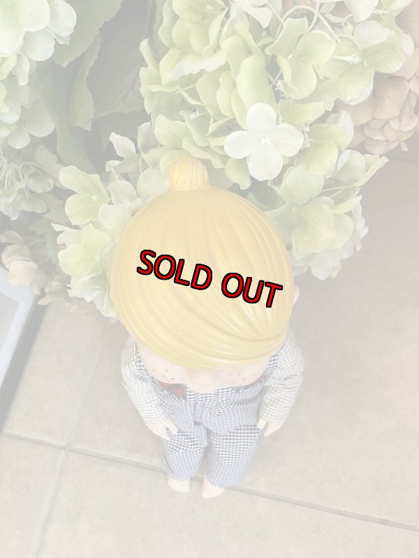 画像2: Dennis the Menace Rubber doll 50‘s /  わんぱくデニス　ラバーフェイス　マジックスキン　ドール　 (2)