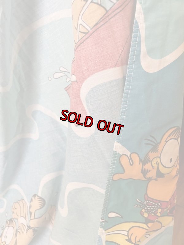 画像6: Garfield the Cat box sheet 1978 / ガーフィールド サーフィン ボックスシーツ (6)