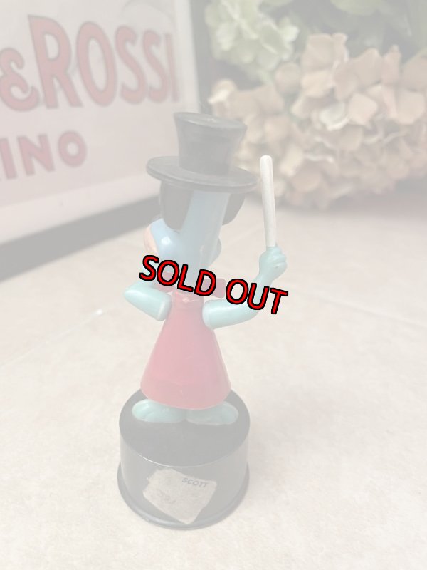 画像5: Huckleberry Hound Push Puppet (A) / ハンナバーベラ ハックルベリーハウンド プッシュ パペット シール付き (5)