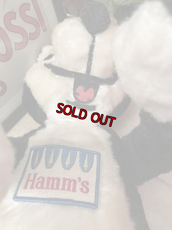 画像11:  Hamm’s Bear Beer Plush doll with radio  / ハムズ　ベア　ドール ぬいぐるみ　ラジオ (11)