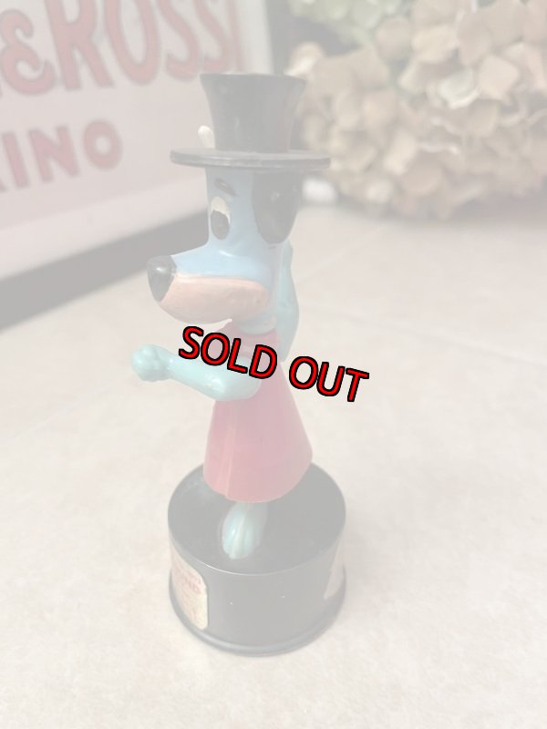 画像4: Huckleberry Hound Push Puppet (A) / ハンナバーベラ ハックルベリーハウンド プッシュ パペット シール付き (4)