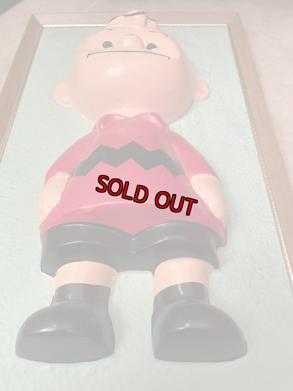 画像9: Peanuts Charie Brown 3D wall Frame decorations / ピーナッツ チャーリーブラウン 3D ウォール 壁掛け ディスプレイ (9)