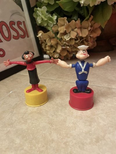 画像3: Olive Popeye Push Puppet /  ポパイよりオリーブ　プッシュパペット