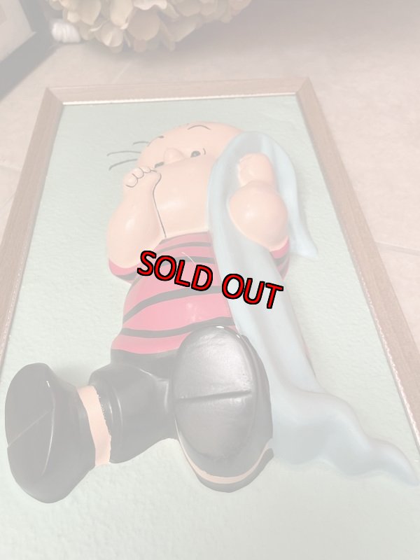 画像7: Peanuts  Linus 3D wall Frame decorations / ピーナッツ ライナス 3D ウォール 壁掛け ディスプレイ (7)