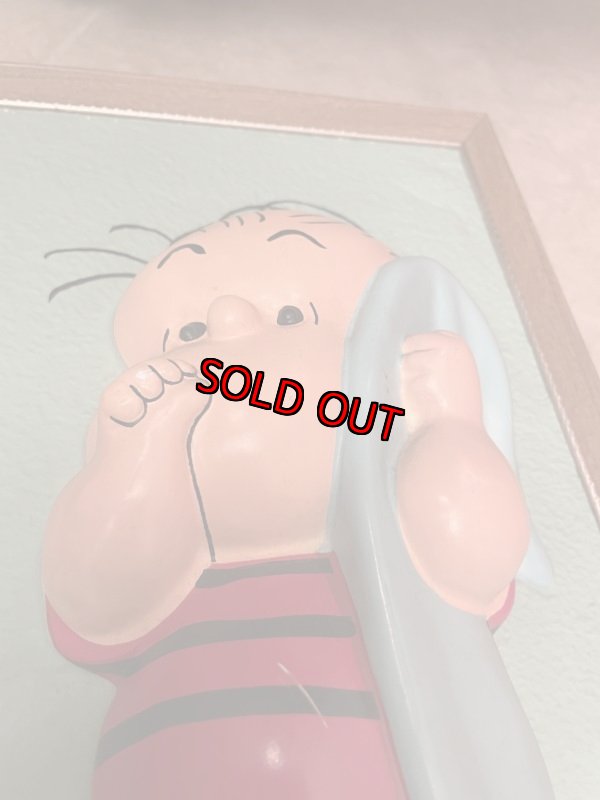 画像8: Peanuts  Linus 3D wall Frame decorations / ピーナッツ ライナス 3D ウォール 壁掛け ディスプレイ (8)