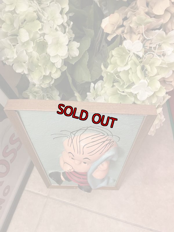 画像2: Peanuts  Linus 3D wall Frame decorations / ピーナッツ ライナス 3D ウォール 壁掛け ディスプレイ (2)