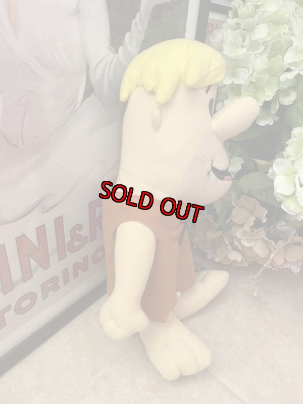 画像5: Hanna Barbera Flintstones Barney Plush Doll with Tag  / フリントストーン タグ付き　バーニー　大きめドール　 (5)