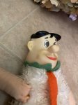 画像8: Flintstones knickerbockers Fred Rubber Face Doll White Cloth red tie 1961 (C) / フリントストーン　ニッカーボッカー　フェイスラバー　フレッド　ドール レッドタイ (8)