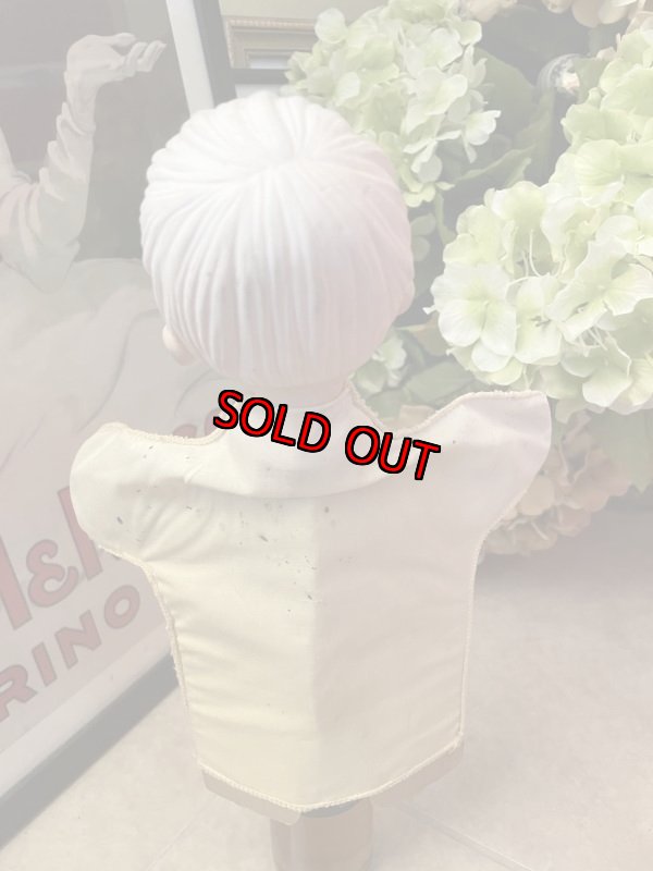 画像4: Flintstones Bamm Bamm Face Rubber Hand Puppet white Fabric 60’s / フリントストーン　バンバン　フェイスラバー　白い洋服　パペット　布 (4)