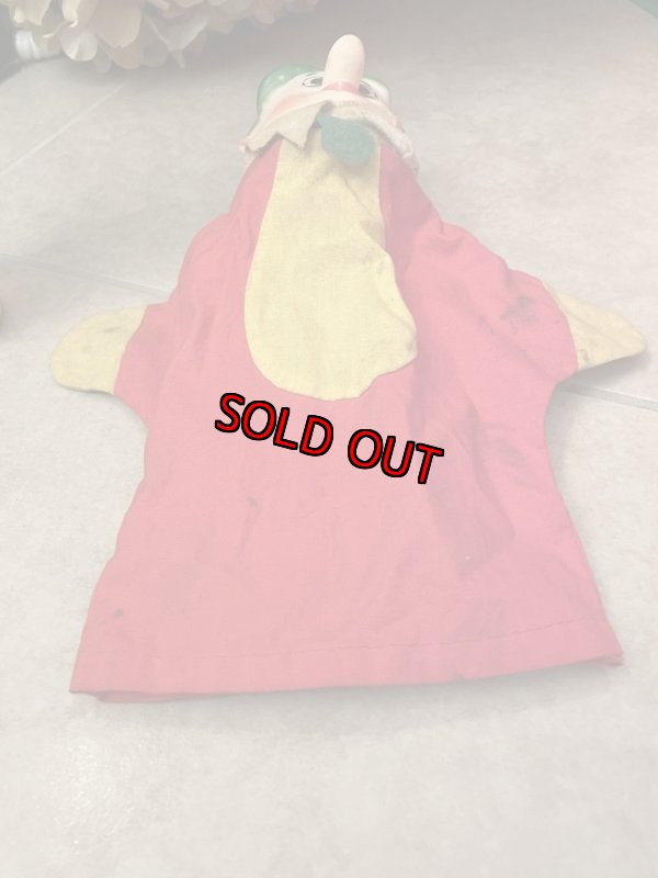 画像7: Flintstones knickerbocker Barney Face Rubber Red clothes Puppet / フリントストーン　ニッカーボッカー　フェイスラバー　バーニー　レッド洋服、グリーン髪の毛　ドール (7)