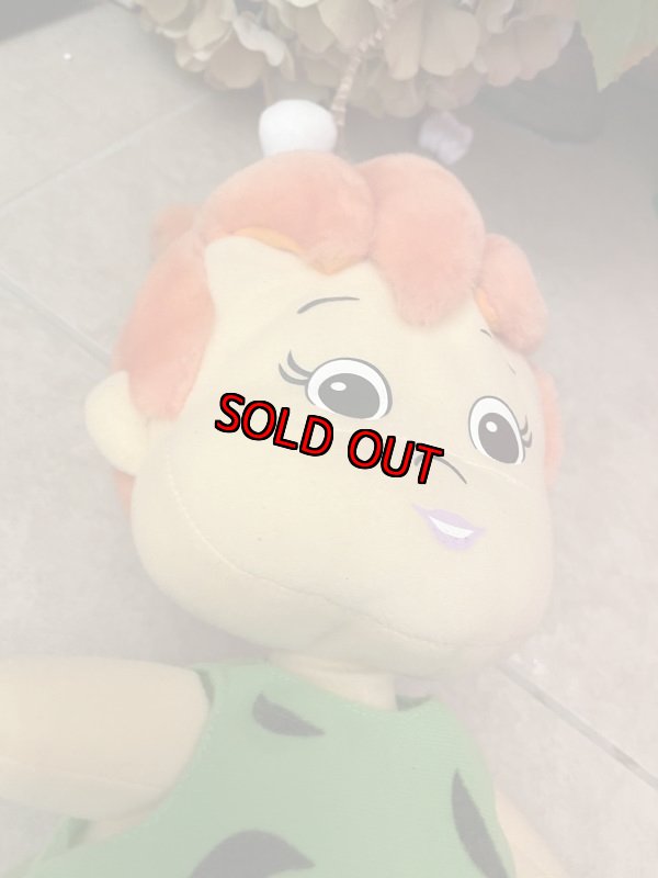 画像8: Hanna Barbera Flintstones Pebbles Plush Doll with Tag  / フリントストーン タグ付き　ペブルス　大きめドール　 (8)