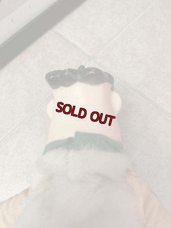 画像5: Flintstones knickerbockers Fred Rubber Face Doll White Cloth orange tie (A) / フリントストーン　ニッカーボッカー　フェイスラバー　フレッド　ドール オレンジタイ (5)