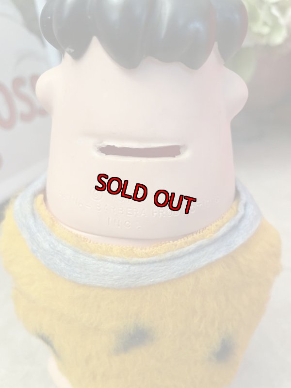 画像6: Hanna Barbera Flintstones Fred Plastic Coin Bank Doll 1975 / フリントストーン　フレッド　プラスチック製 貯金箱　ドール　 (6)