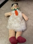画像7: Flintstones knickerbockers Fred Rubber Face Doll White Cloth red tie 1961 (C) / フリントストーン　ニッカーボッカー　フェイスラバー　フレッド　ドール レッドタイ (7)