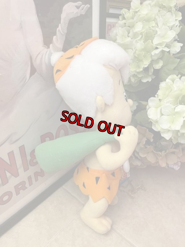 画像5: Hanna Barbera Flintstones Bamm Bamm  Plush Doll with Tag  / フリントストーン タグ付き　バンバン　大きめドール　 (5)
