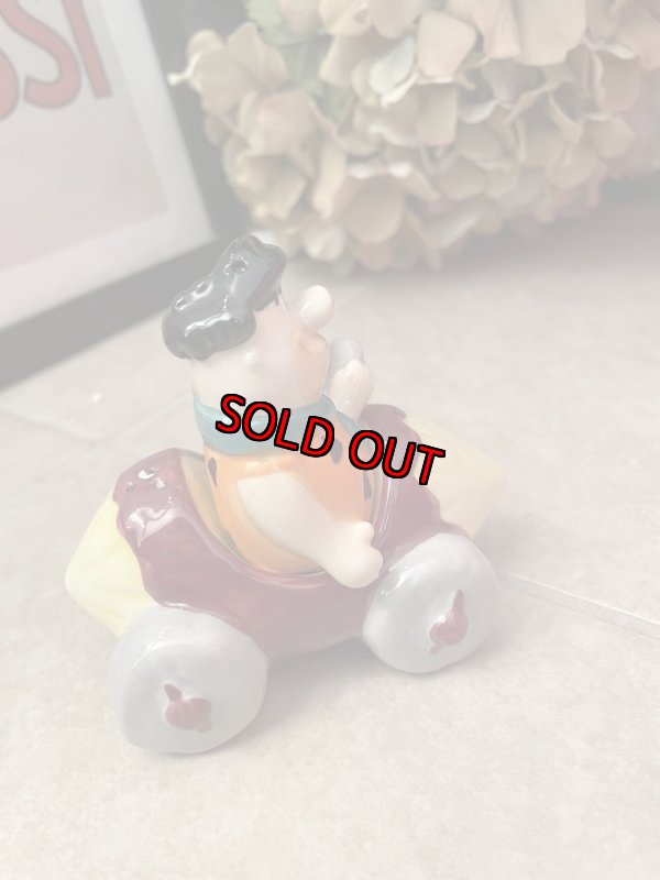 画像11: Flintstones Magnetic Ceramic Salt & Pepper (C) / フリントストーン　陶器製、塩コショウのセット マグネティック丸太 (11)