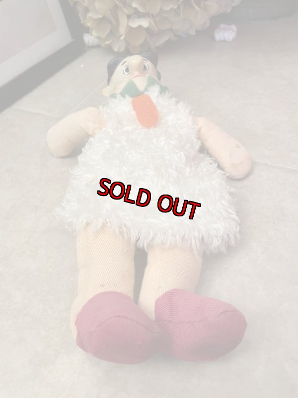 画像6: Flintstones knickerbockers Fred Rubber Face Doll White Cloth red tie 1961 (C) / フリントストーン　ニッカーボッカー　フェイスラバー　フレッド　ドール レッドタイ (6)