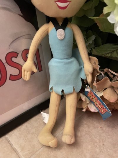 画像2: Hanna Barbera Flintstones Betty Plush Doll with Tag  / フリントストーン タグ付き　ベティ　大きめドール　