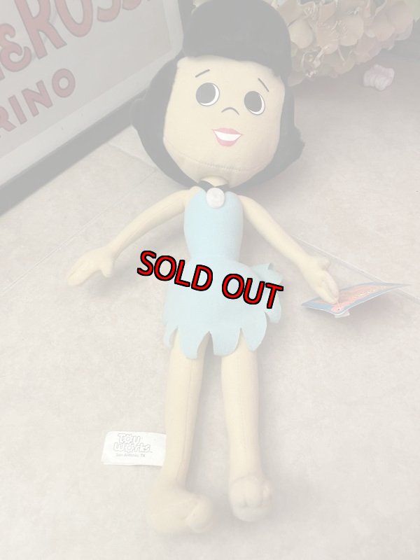 画像7: Hanna Barbera Flintstones Betty Plush Doll with Tag  / フリントストーン タグ付き　ベティ　大きめドール　 (7)
